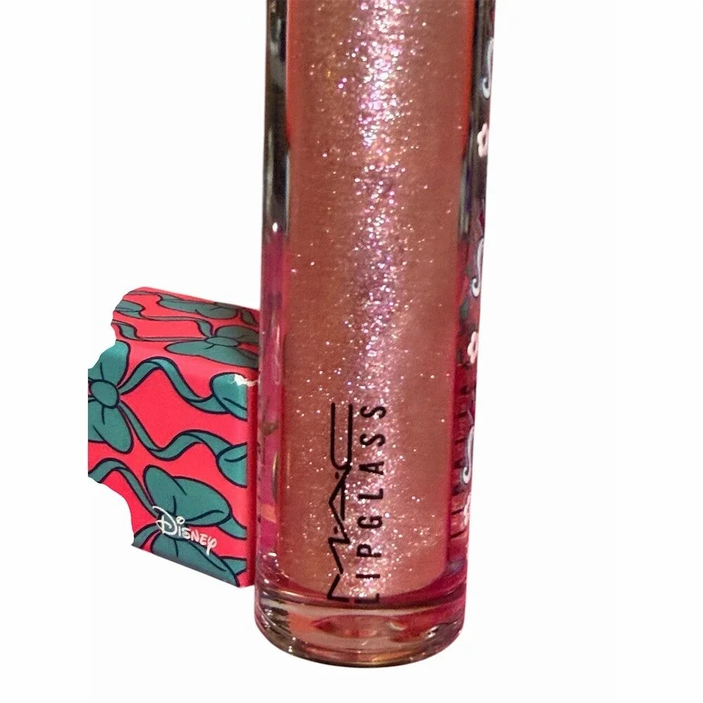 MAC x Disney Daisy Duck Lipglass Glitter Shimmer Lip Gloss OUT ON THE TOWN